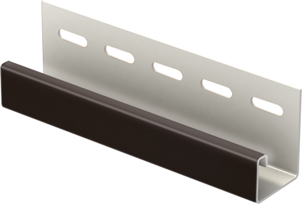 J-планка к Софиту PRO Тёмно коричневый купить в Кургане
