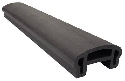 Перила вехнее фигурное Woodvex Select Графит купить в Кургане