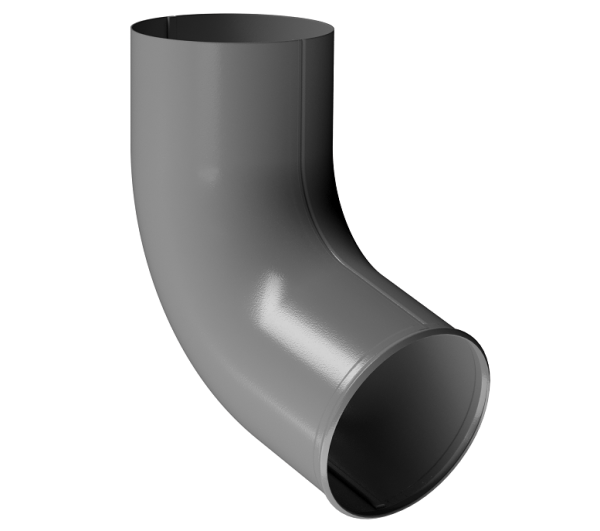 Отвод трубы D90 Döcke STAL PREMIUM Графит, (RAL 7024) купить в Кургане