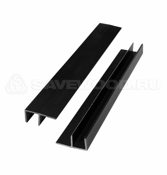 F-профиль ДПК Savewood – Чёрный купить в Кургане