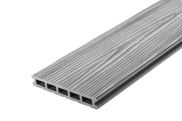 Террасная доска из ДПК RusDecking Unodeck Mogano - Серый купить в Кургане