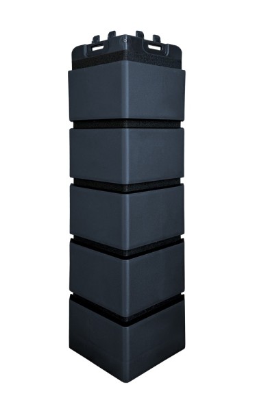 Угол Grand Line клинкерный кирпич ПРЕМИУМ Графит (шов RAL 9005) купить в Кургане