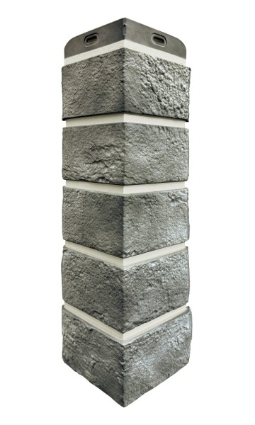 Угол Grand Line состаренный кирпич Элит гранит, ШОВ белый купить в Кургане