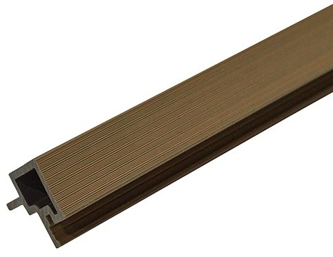 Угловой профиль CM Wall 3000х56х49мм цвет teak (тик) купить в Кургане