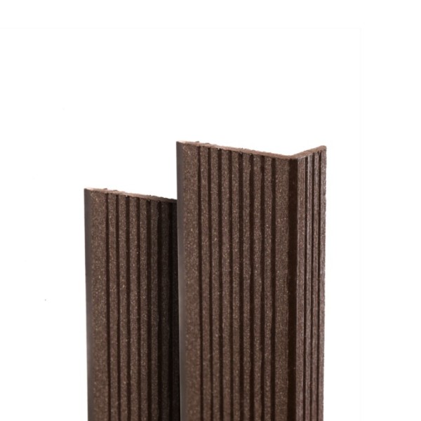 Угол торцевой Ecodecking Некст 70х35x3000 Шоколад купить в Кургане