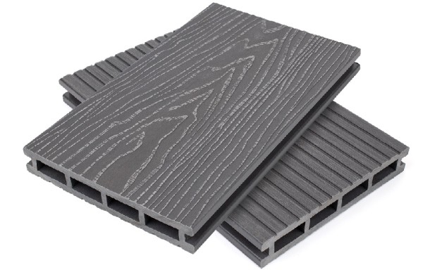 Террасная доская ДПК NanoWood Nature 3D пустотелая Серый купить в Кургане